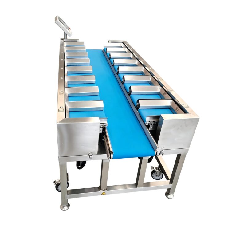 Belt combination weigher for automatic food weighing