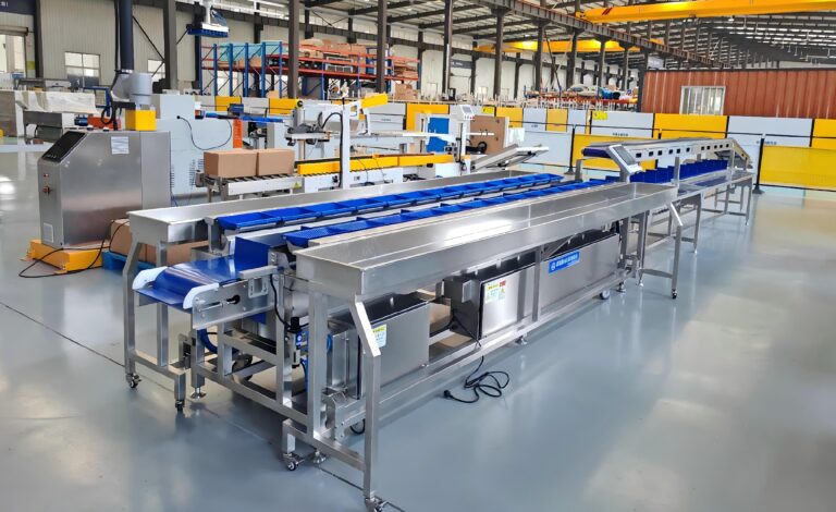 Combination weigher for food processing automation