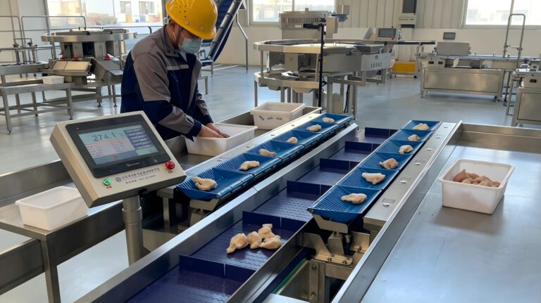 combination weigher for frozen food packaging line